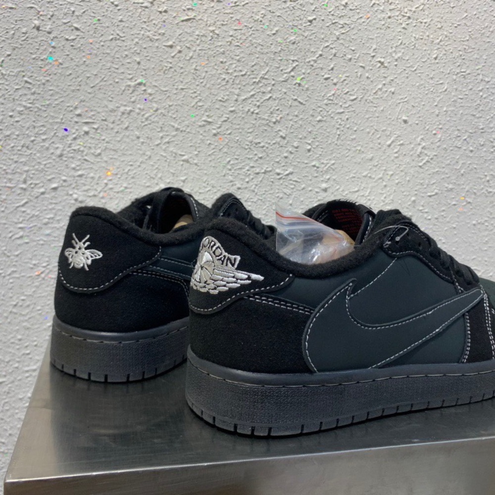 Nike Men's Travis scott lows phantom black - Picture 6 of 10